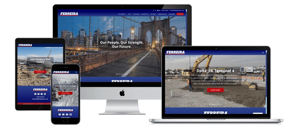 Custom WordPress development for a national construction firm by Spencer Taylor.