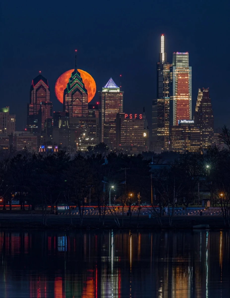 Vertical shot of skyscrapers in philadelphia at ni 2026 01 07 07 16 57 utc optimized Dark high-contrast Philadelphia city view representing high-end technical implementation for local agencies.